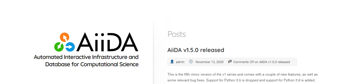 AiiDA release